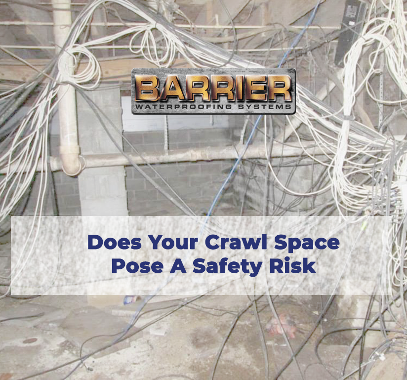 Safety Risk Of Clustered Electrical Wires in Crawl Space