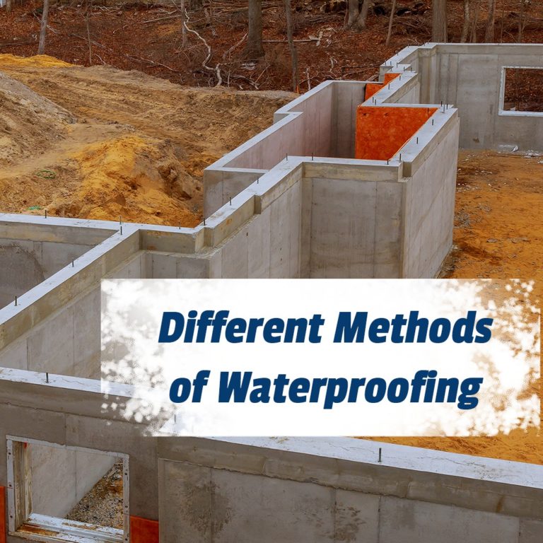 New basement construction for effective waterproofing methods