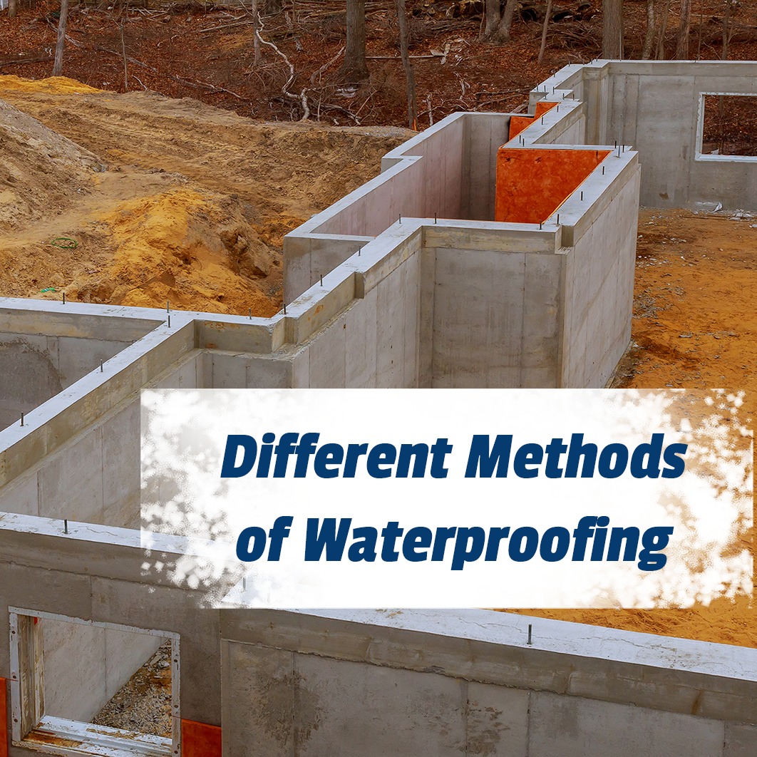 New basement construction for effective waterproofing methods