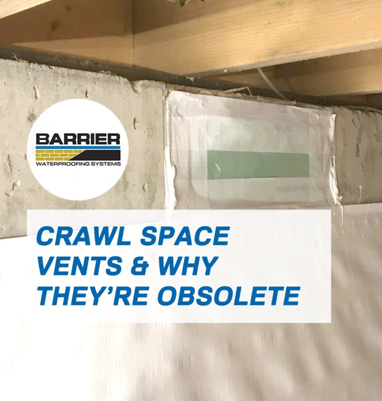 Covering crawl space vents during encapsulation service