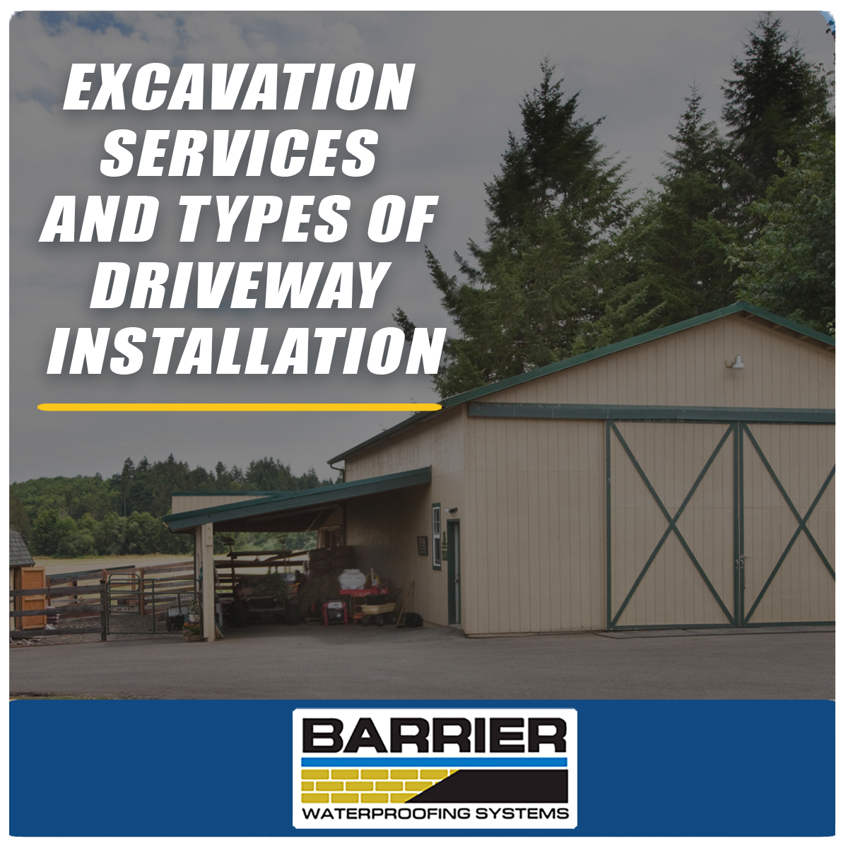 Excavation-Services-and-Types-of-Driveway-Installation
