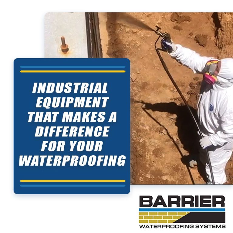 Industry Waterproofing Equipment That Helps Professionals Do a Pro Job